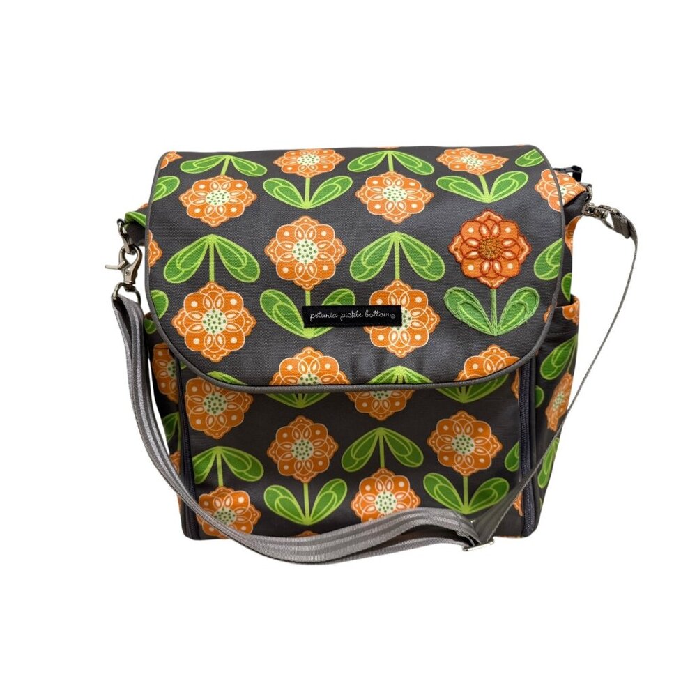 Petunia‎ Pickle Bottom Boxy Backpack Convertible Diaper Bag Floral Print Baby